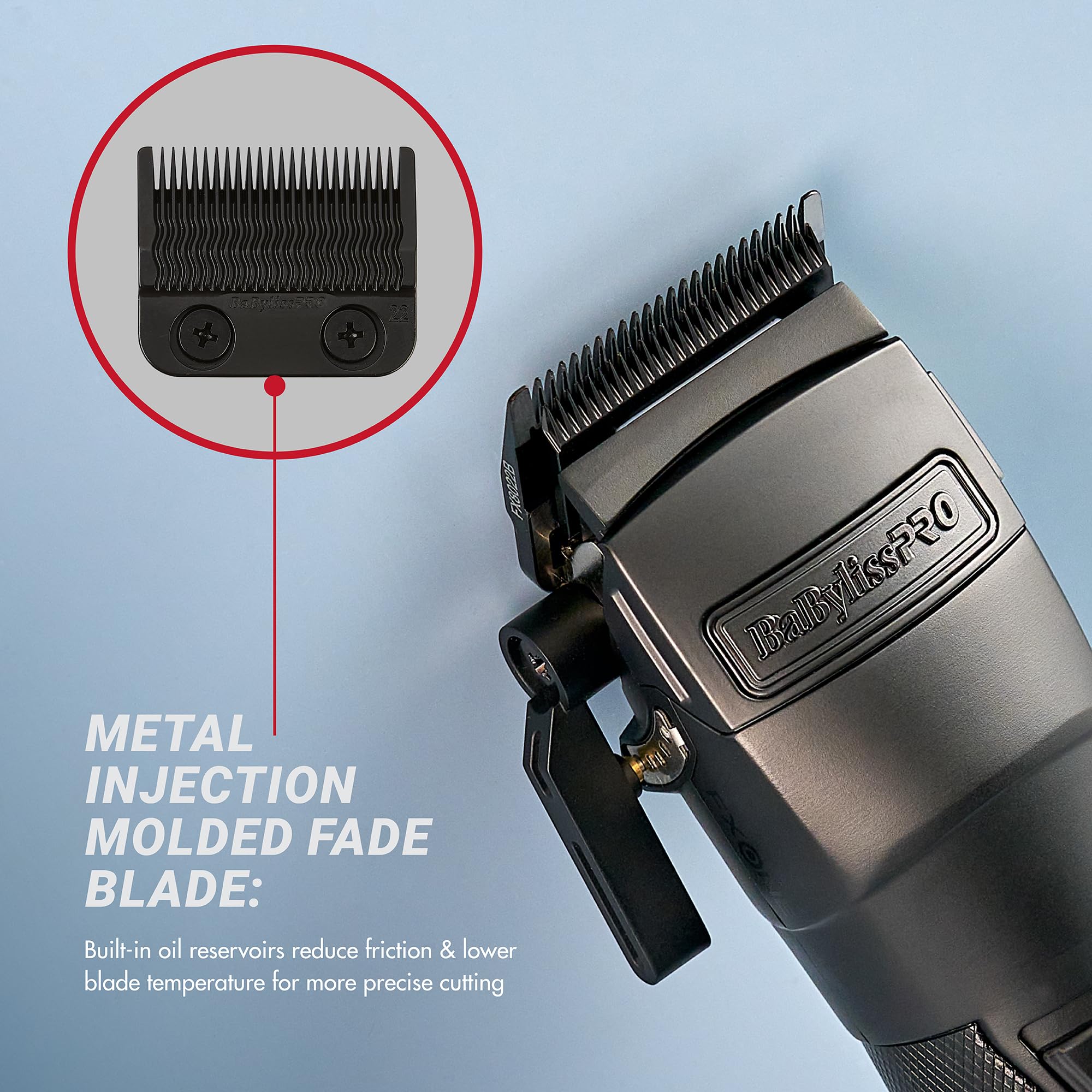 BaBylissPRO FXONE BLACKFX All Metal Clipper : Amazon.co.uk: Beauty